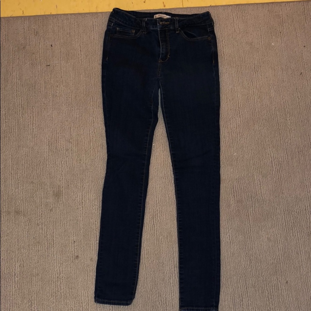 Abercrombie High Waisted Skinny Jeans